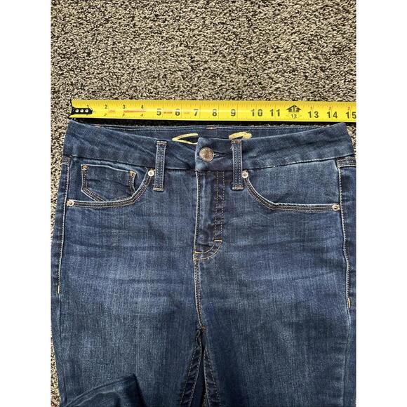 Seven 7 Jeans Woman’s Size 4 Tummyless High Rise Skinny Dark Wash 29x29.5 - Picture 7 of 7